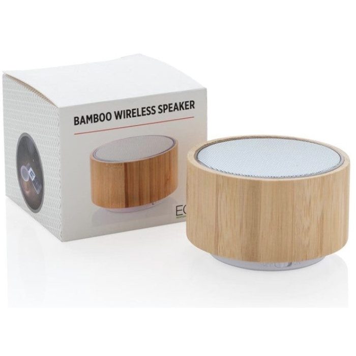 Bamboo Round Bluetooth - Sky Egypt (F & G TRADE)